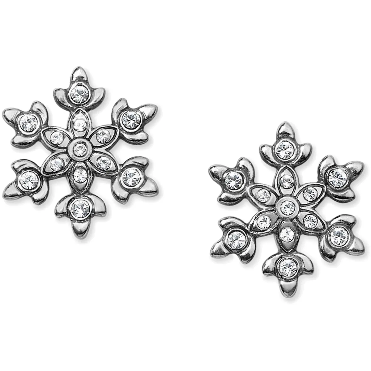 Snowflake Dazzle Mini Post Earrings 1