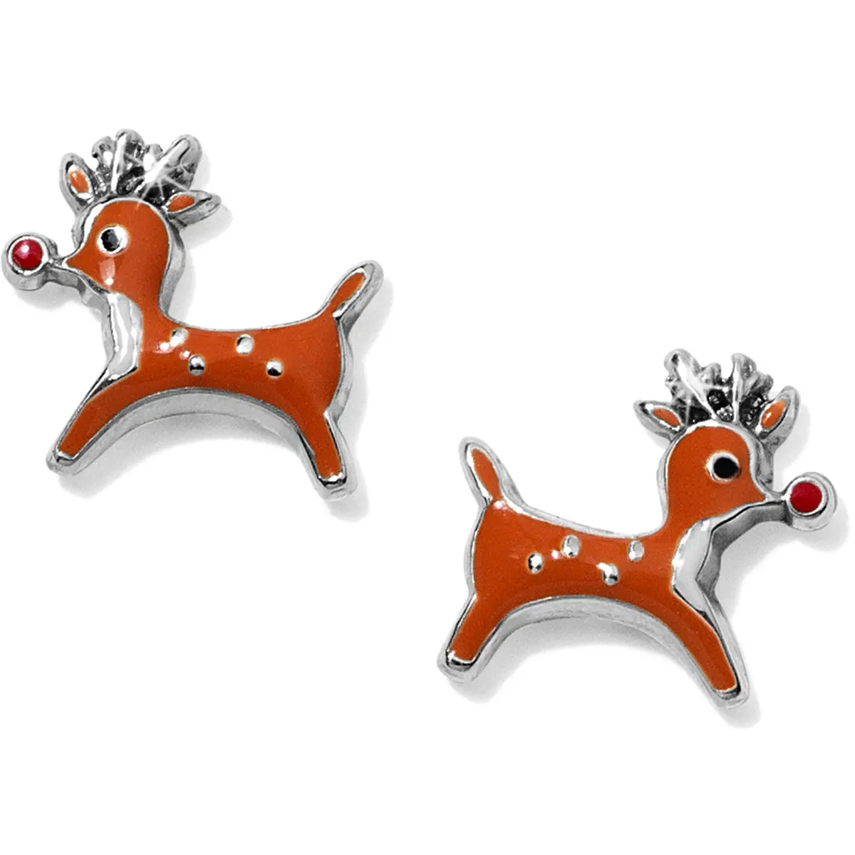Santa's Reindeer Mini Post Earrings 1