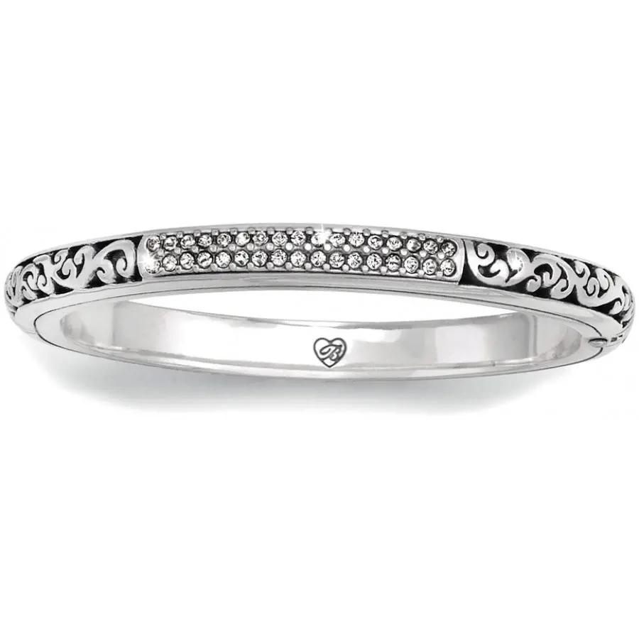 Sacred Cross Hinged Bangle 1