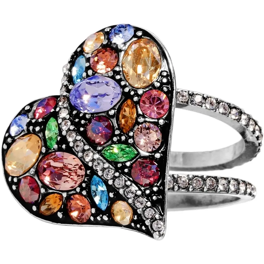 Trust Your Journey Heart Ring 1