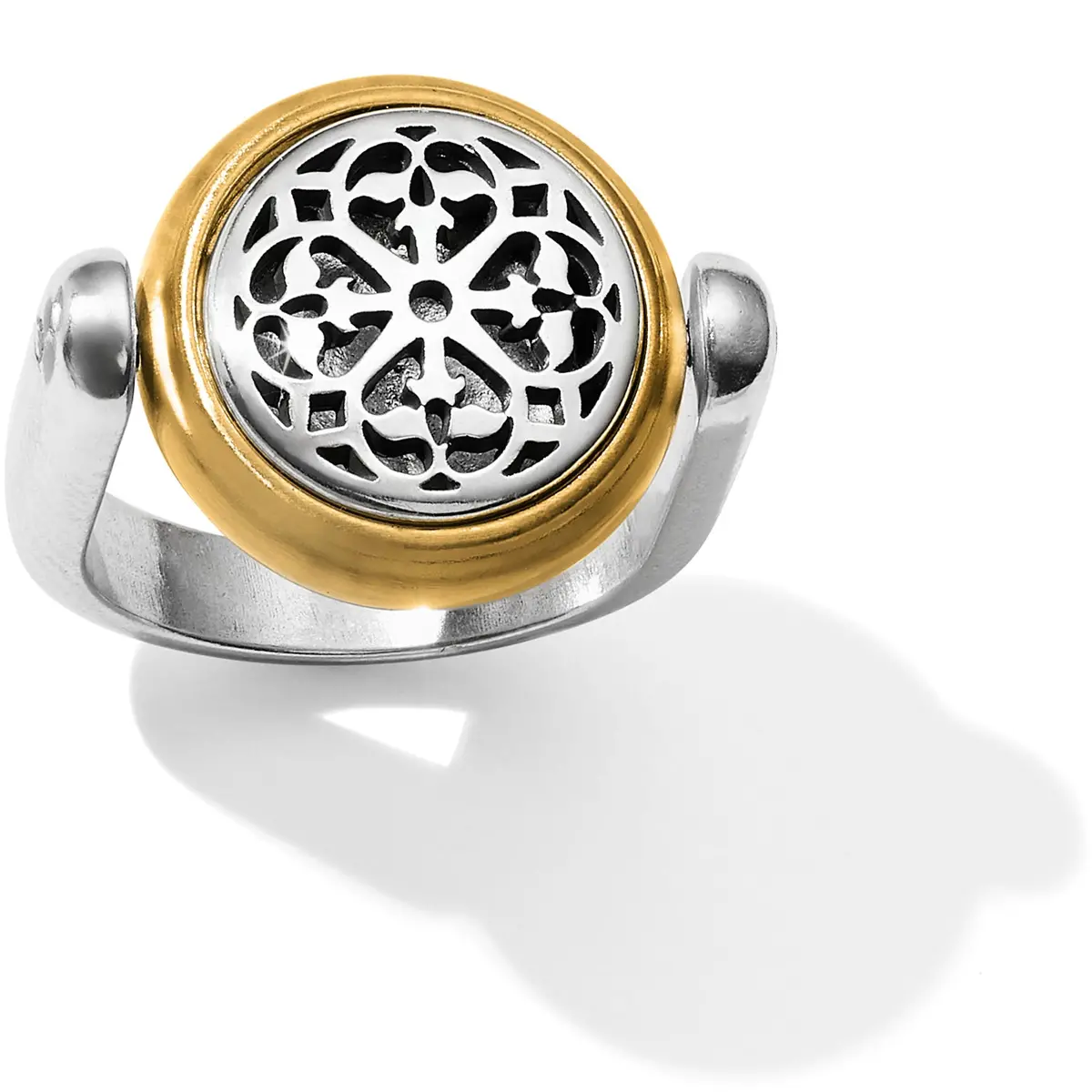 Ferrara Two Tone Reversible Ring 2