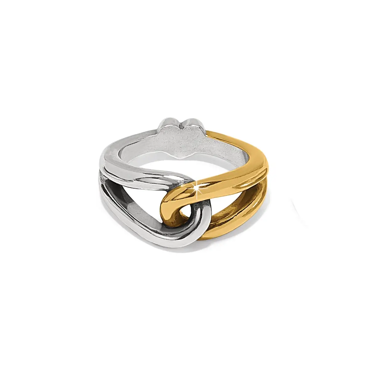 Interlok Curve Two Tone Ring 1