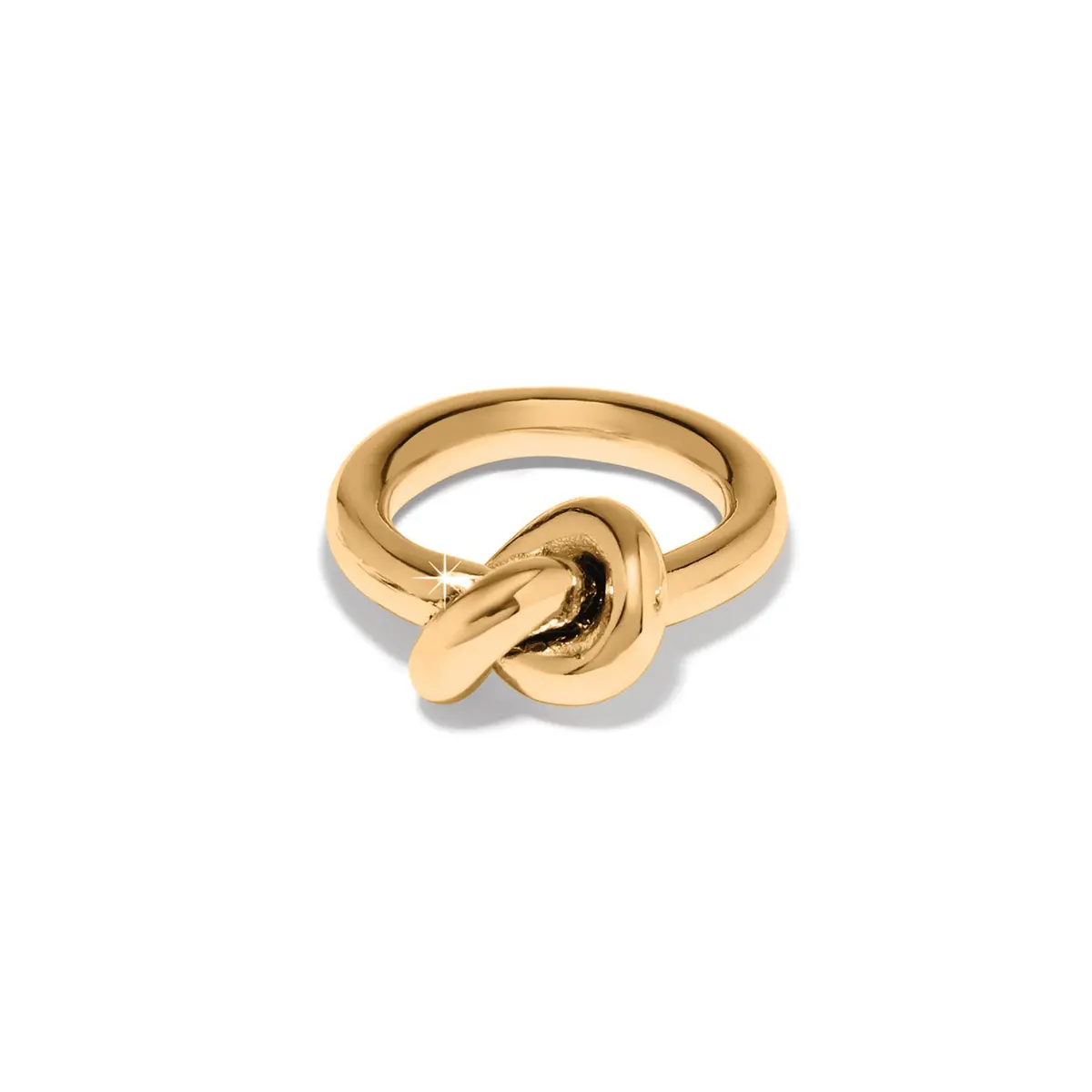 Interlok Single Knot Ring | Gold 1