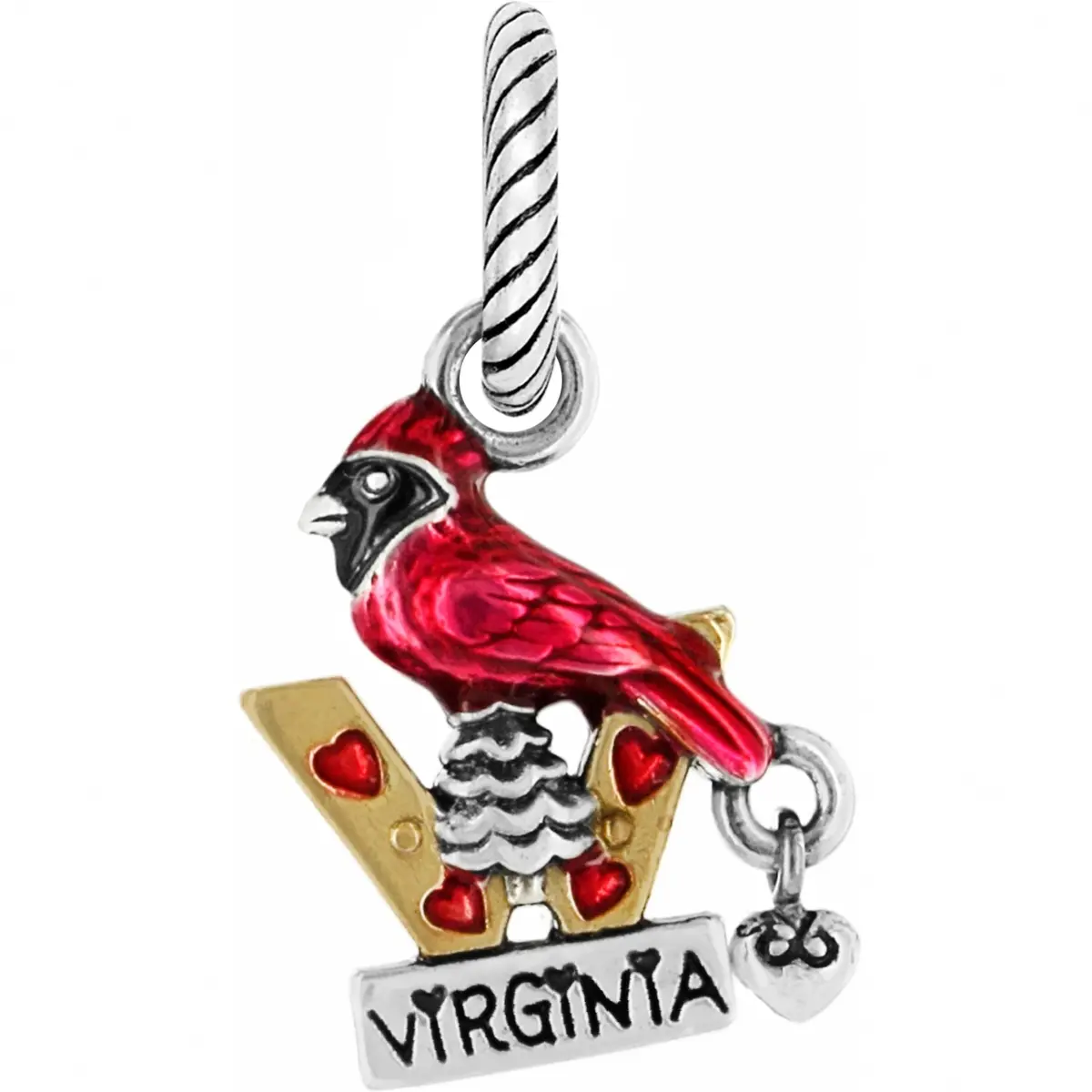 West Virginia State Charm 1