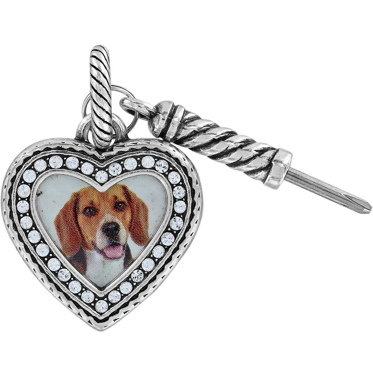 Memento Heart Photo Charm 1