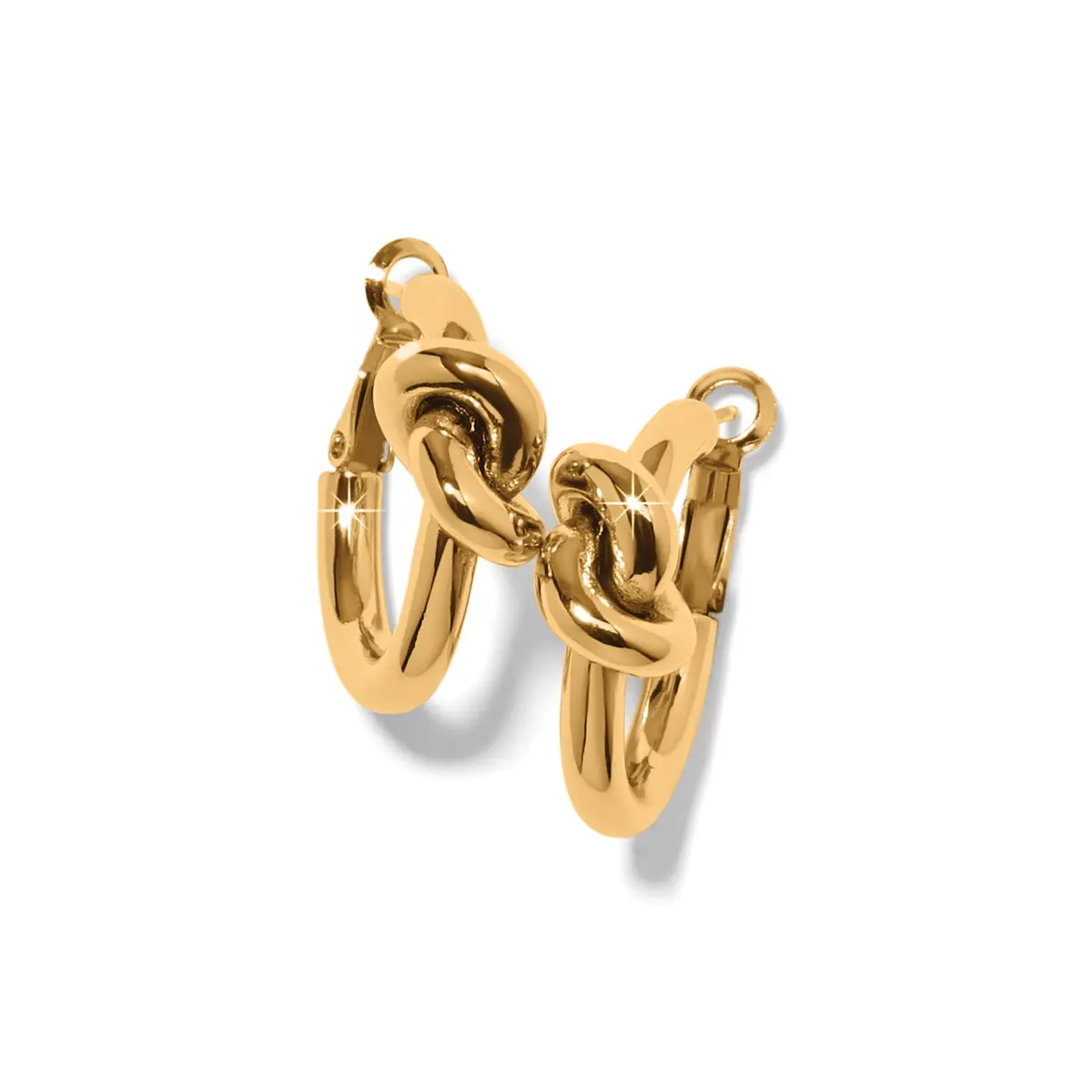 Interlok Single Knot Hoop Earrings 1