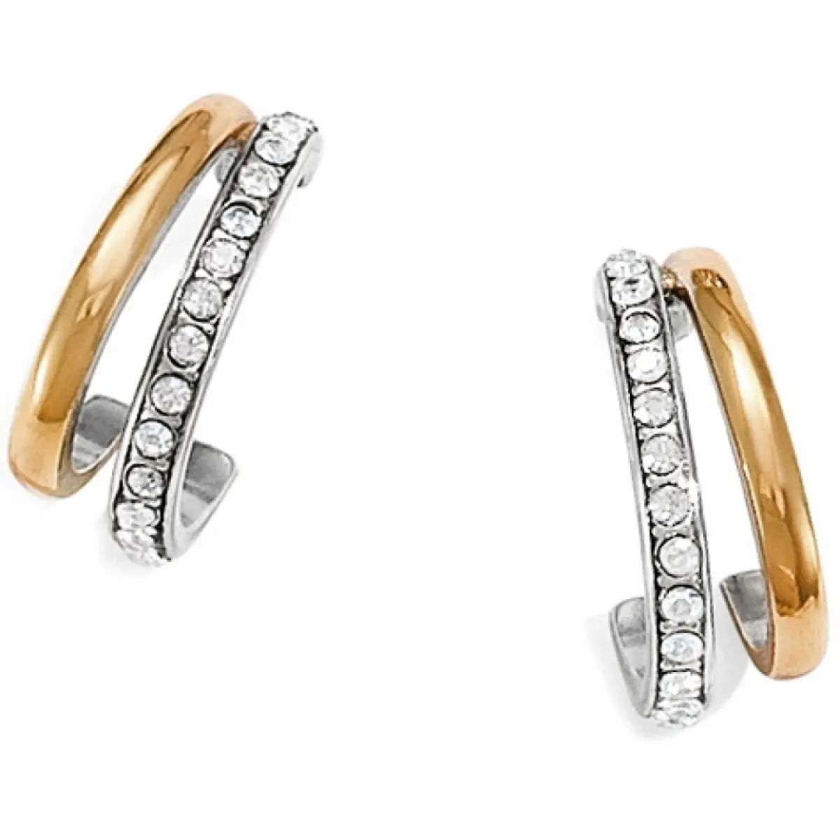 Neptune's Rings Post Hoop Earrings 1