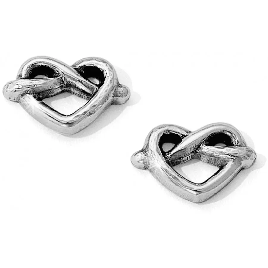 Heart Loop Post Earrings 1