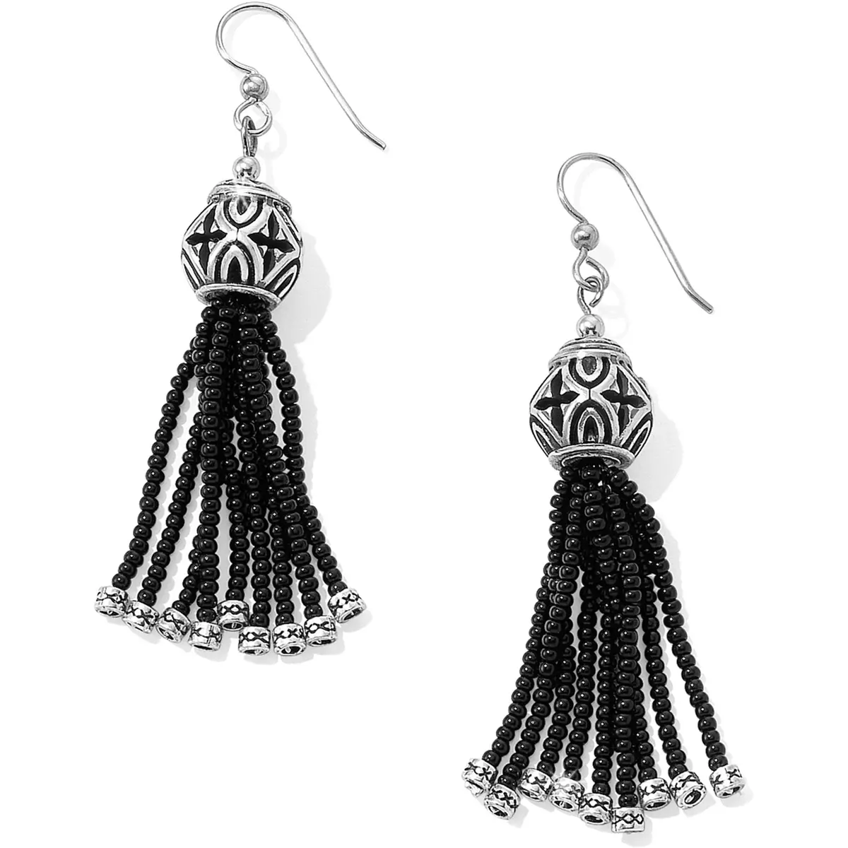 Boho Roots Tassel French Wire Earrings 1