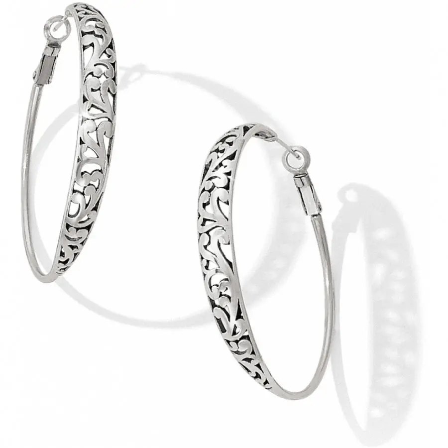 Elora Hoop Leverback Earrings 1