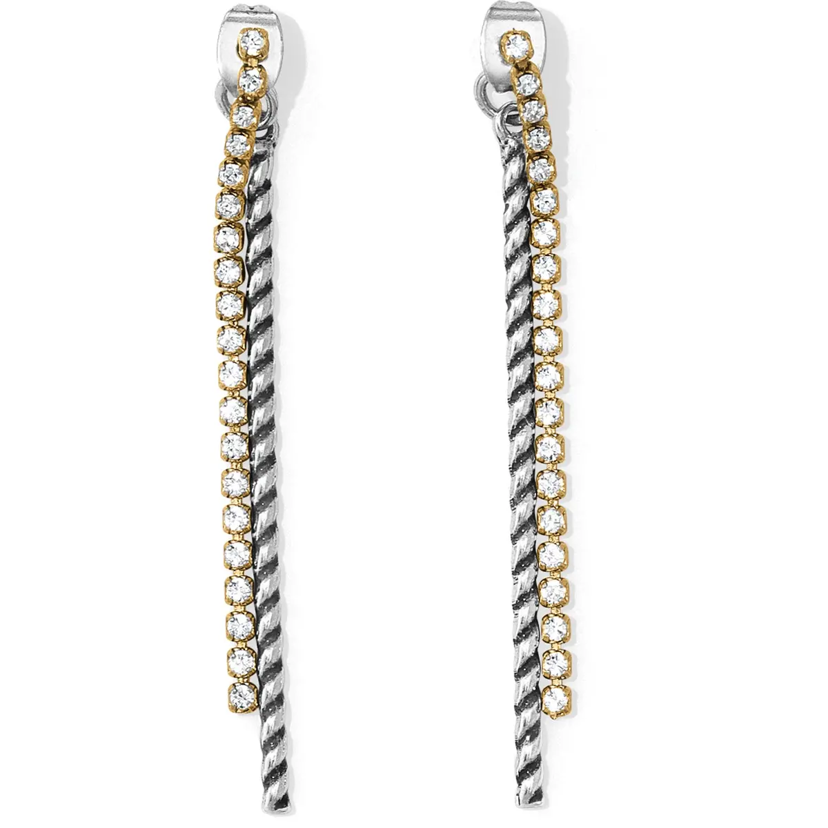 Neptune's Rings Slim Drop Earrings 1