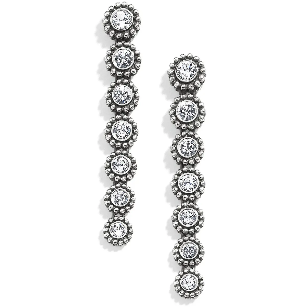 Twinkle Post Drop Long Earrings 1