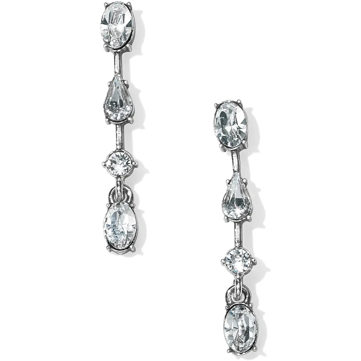 One Love Slim Post Drop Earrings 1