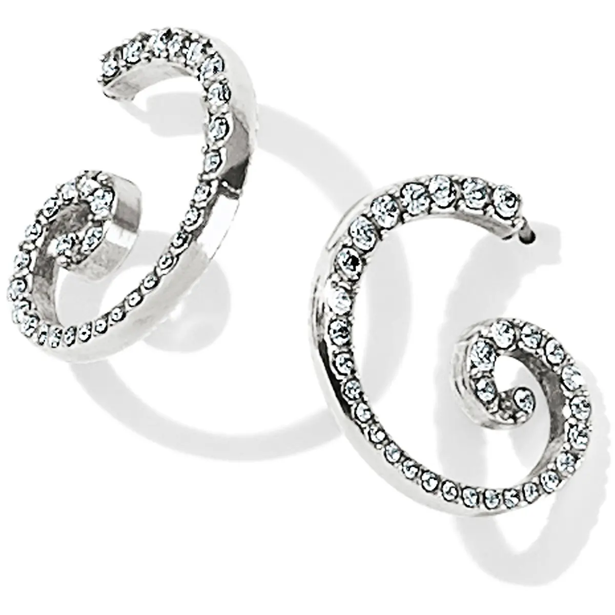 Sea Of Love Crystal Hoop Earrings 1