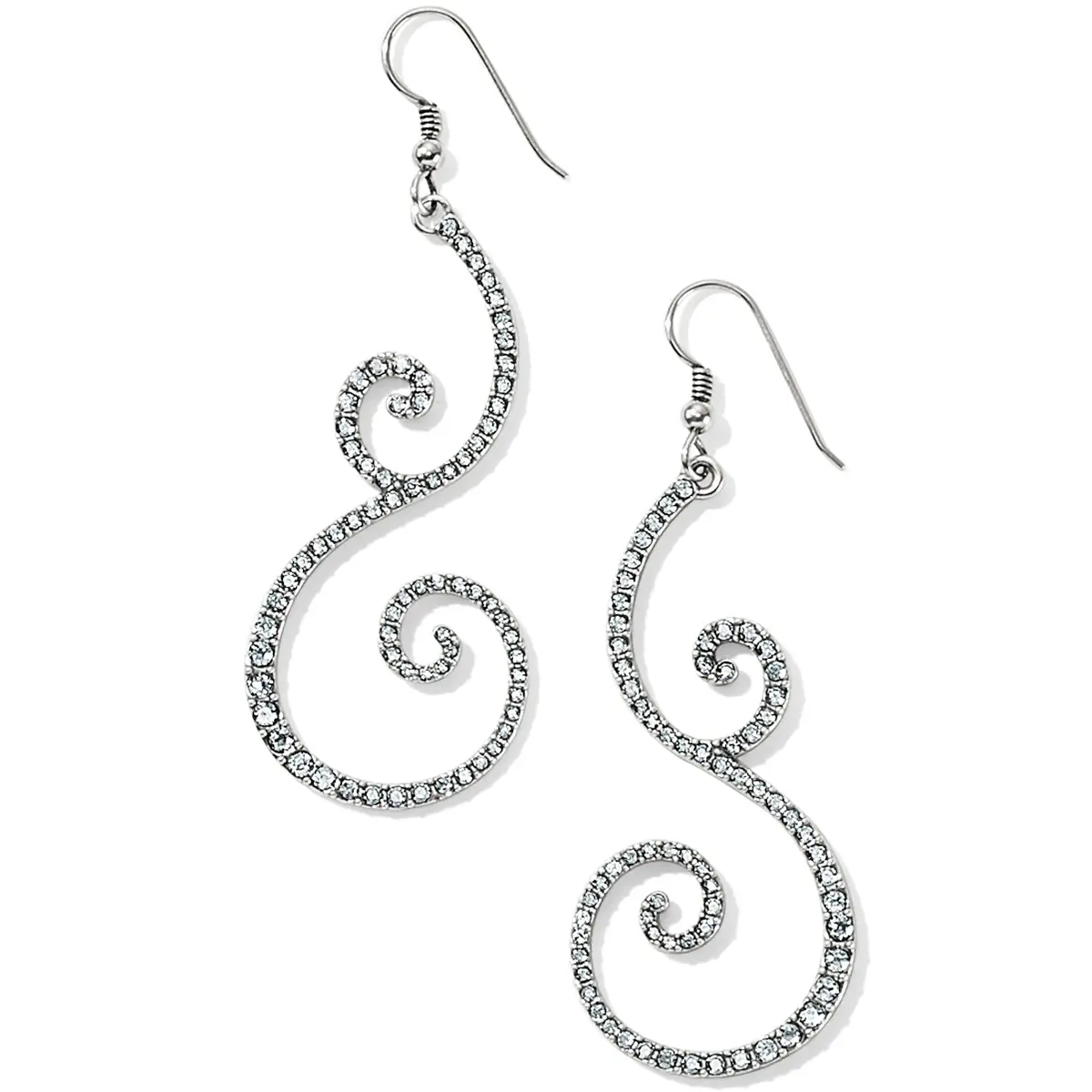 Sea Of Love Crystal French Wire Earrings 1