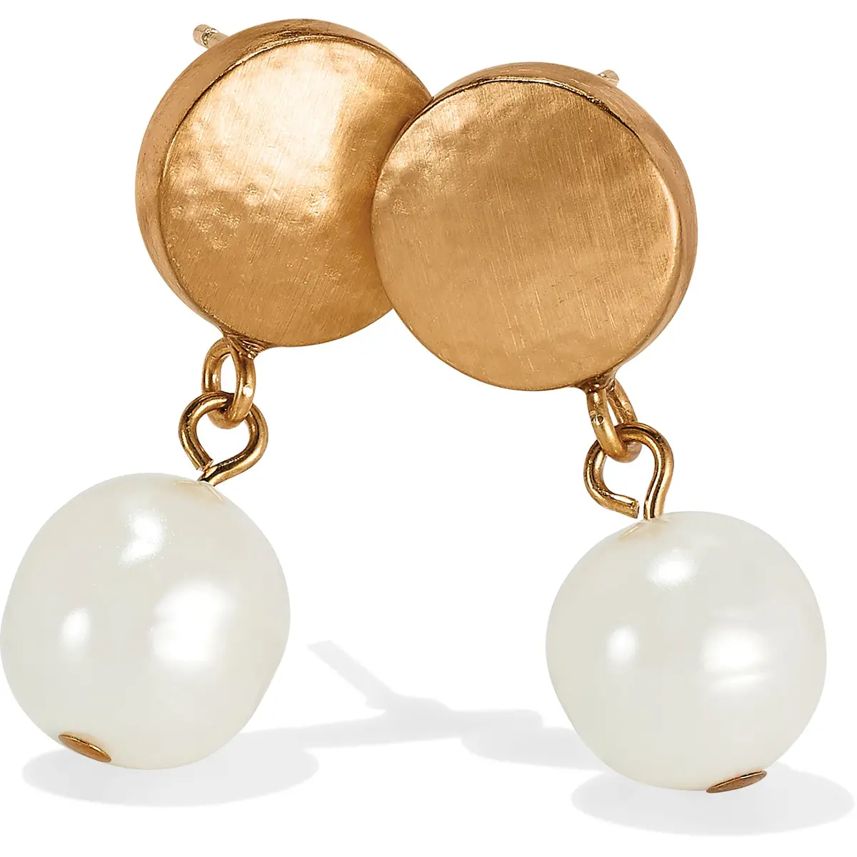 Mediterranean Pearl Post Drop Earrings 1