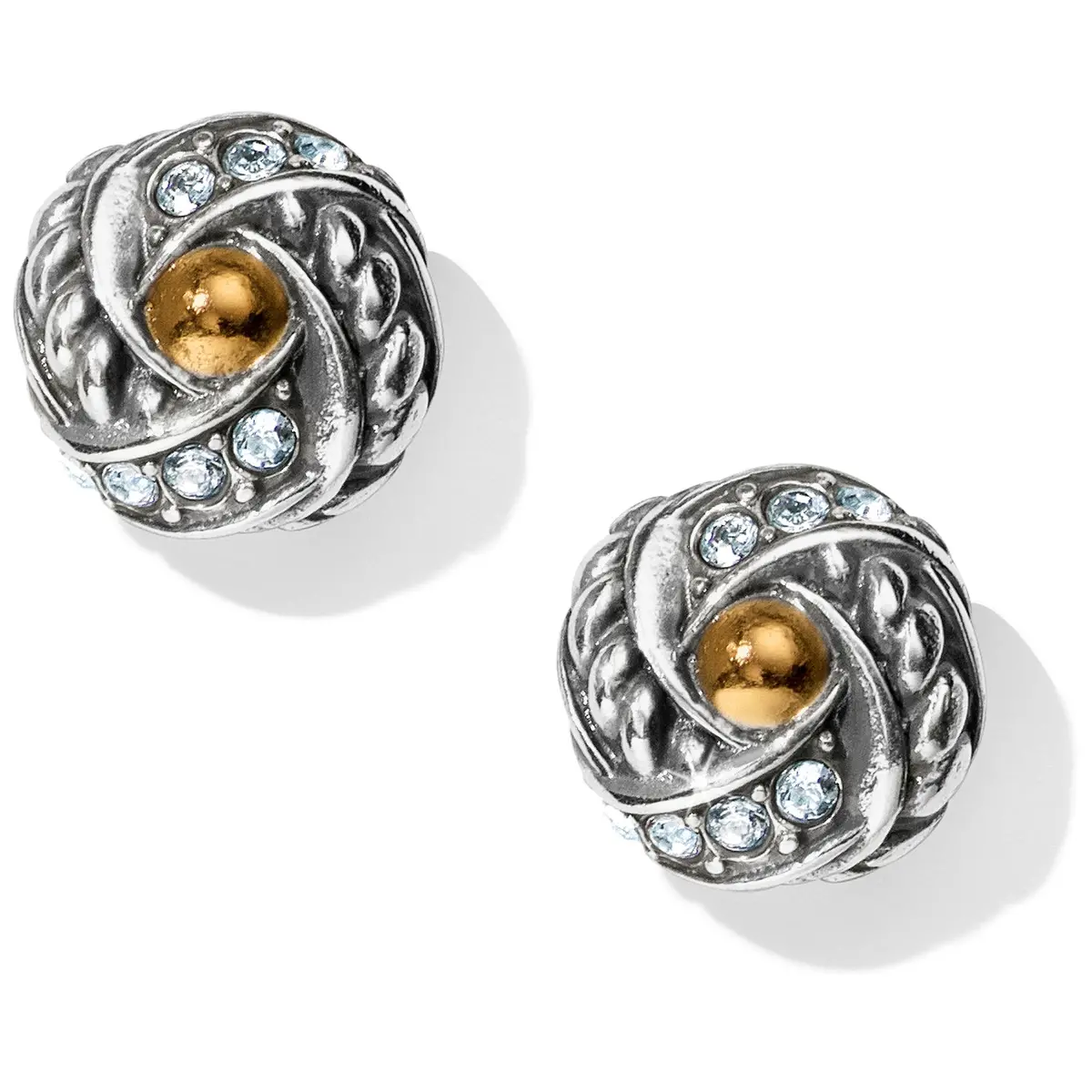 Neptune's Rings Knot Post Earrings 1