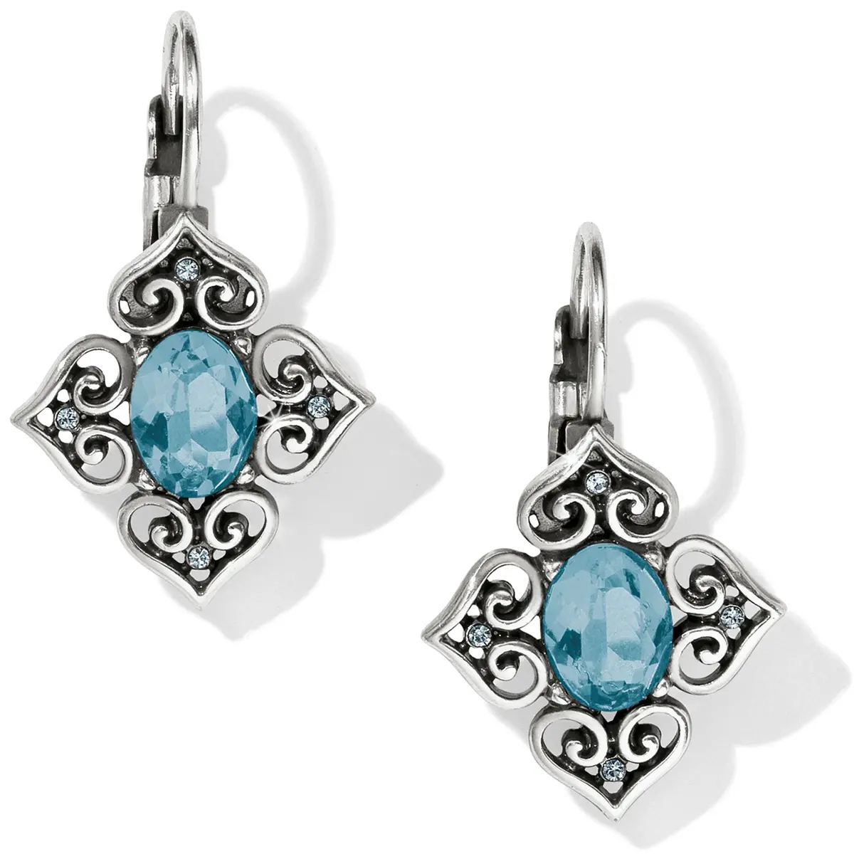 Alcazar Lagoon Leverback Earrings 1