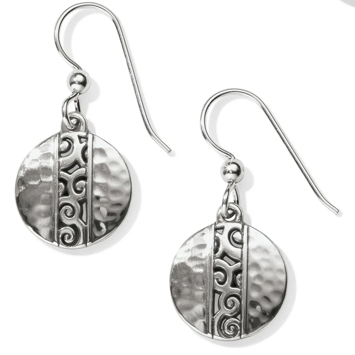 Mingle Disc French Wire Earrings 1