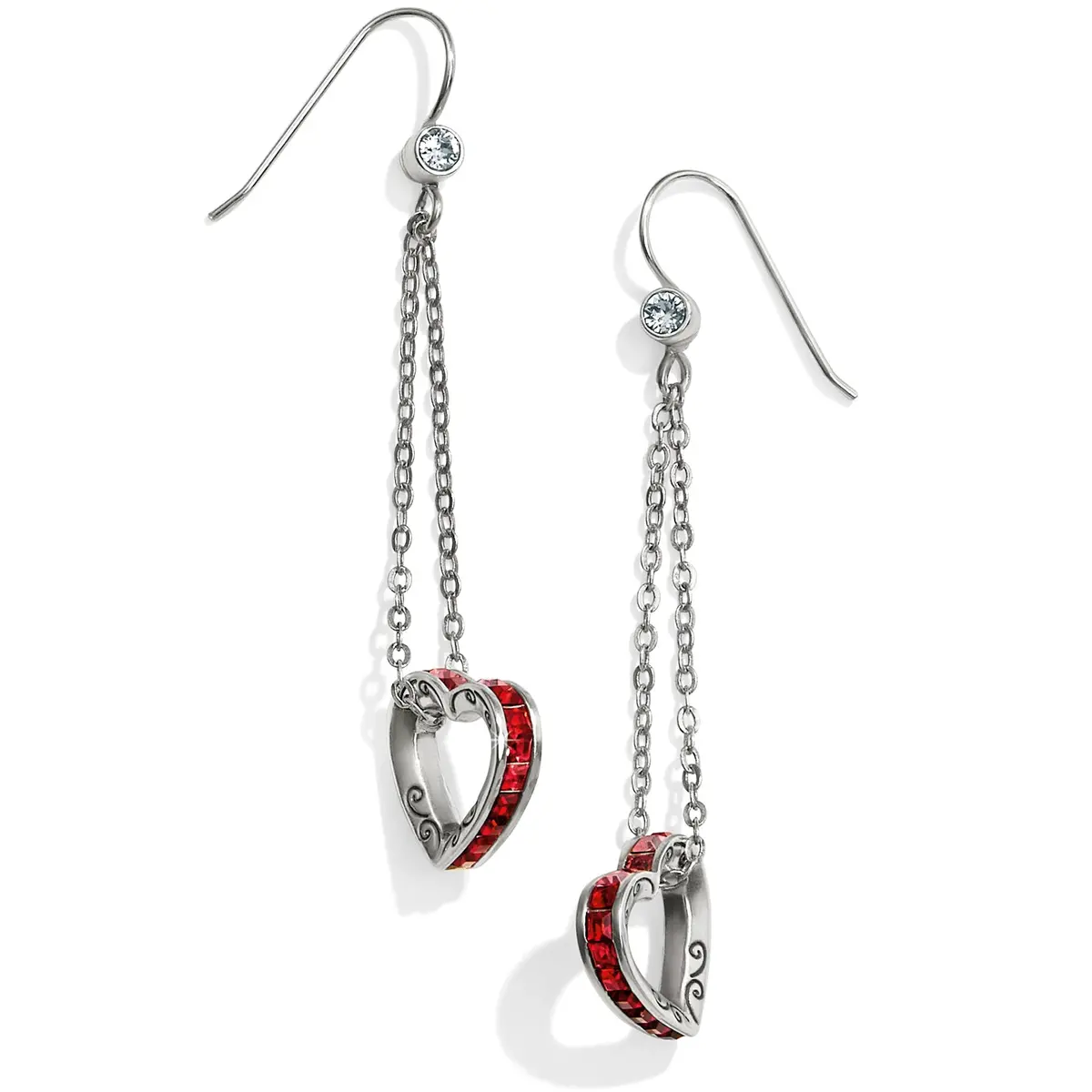 Spectrum Petite Heart French Wire Earrings 1
