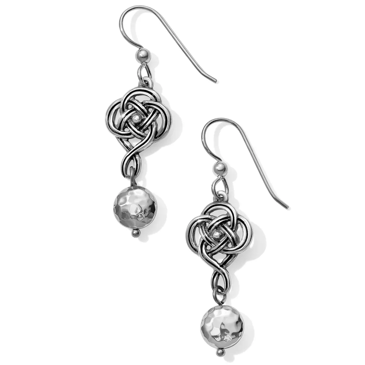 Interlok Knot French Wire Earrings 1