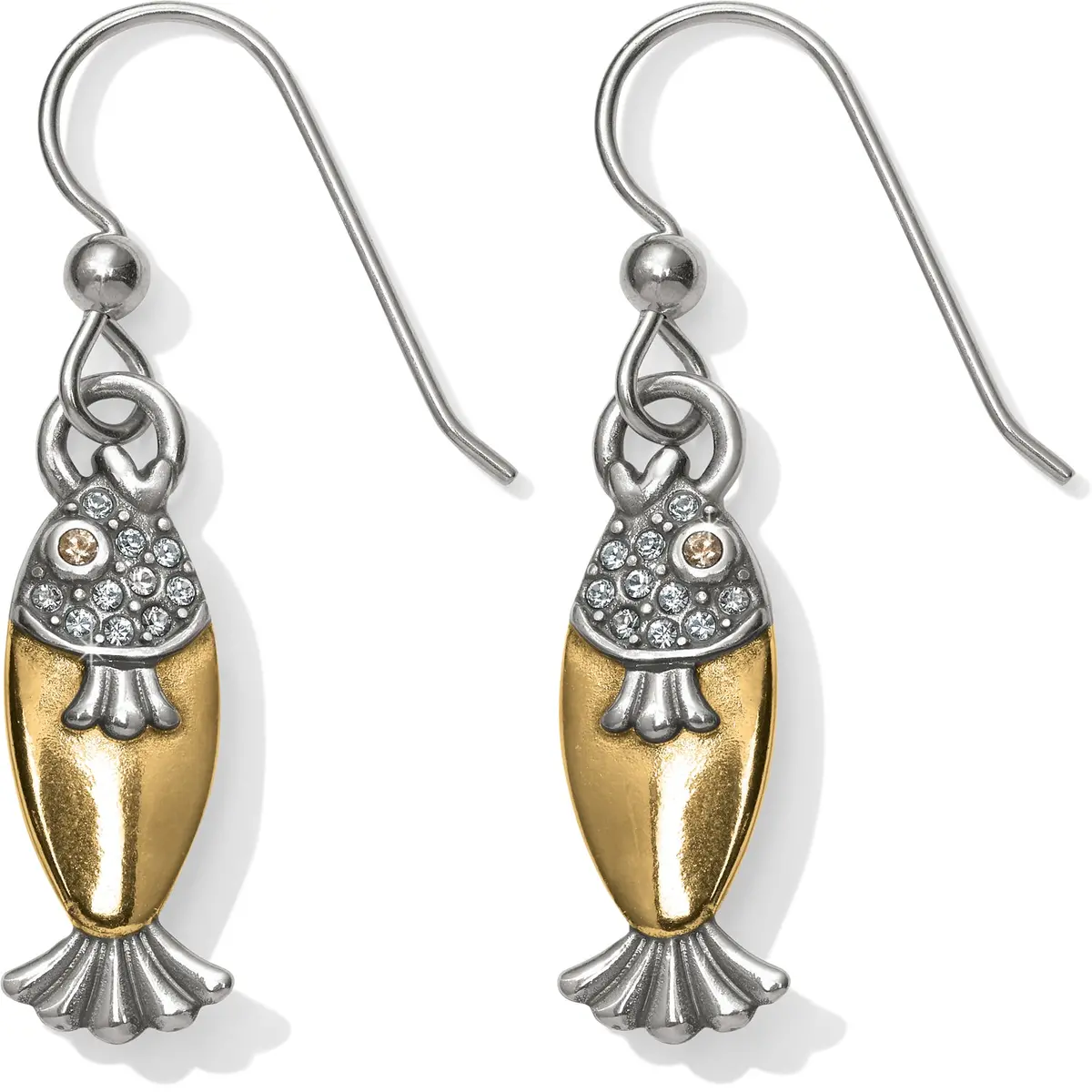Ocean Dream Fish French Wire Earrings 1