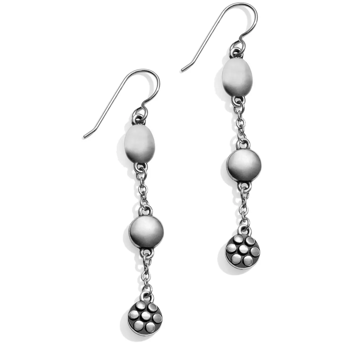 Pebble Mix Trio French Wire Earrings 2