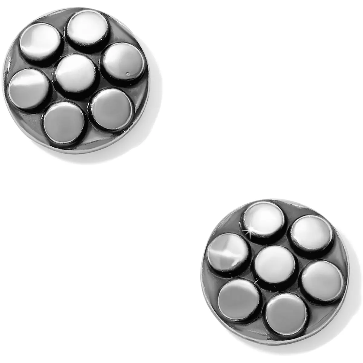 Pebble Mix Dot Post Earrings 1