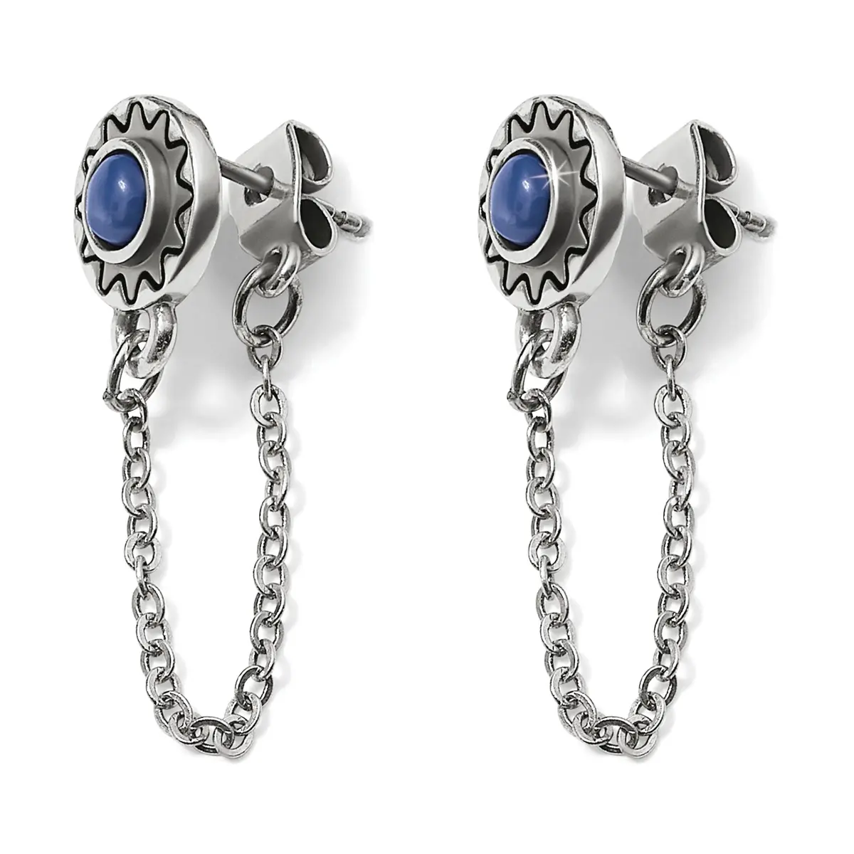 Marrakesh Mirage Chain Loop Earrings 1