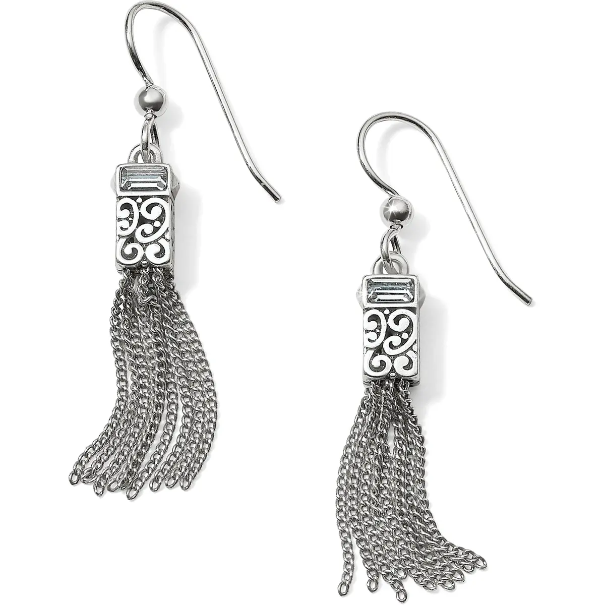 Baroness Tassel French Wire Earrings 1