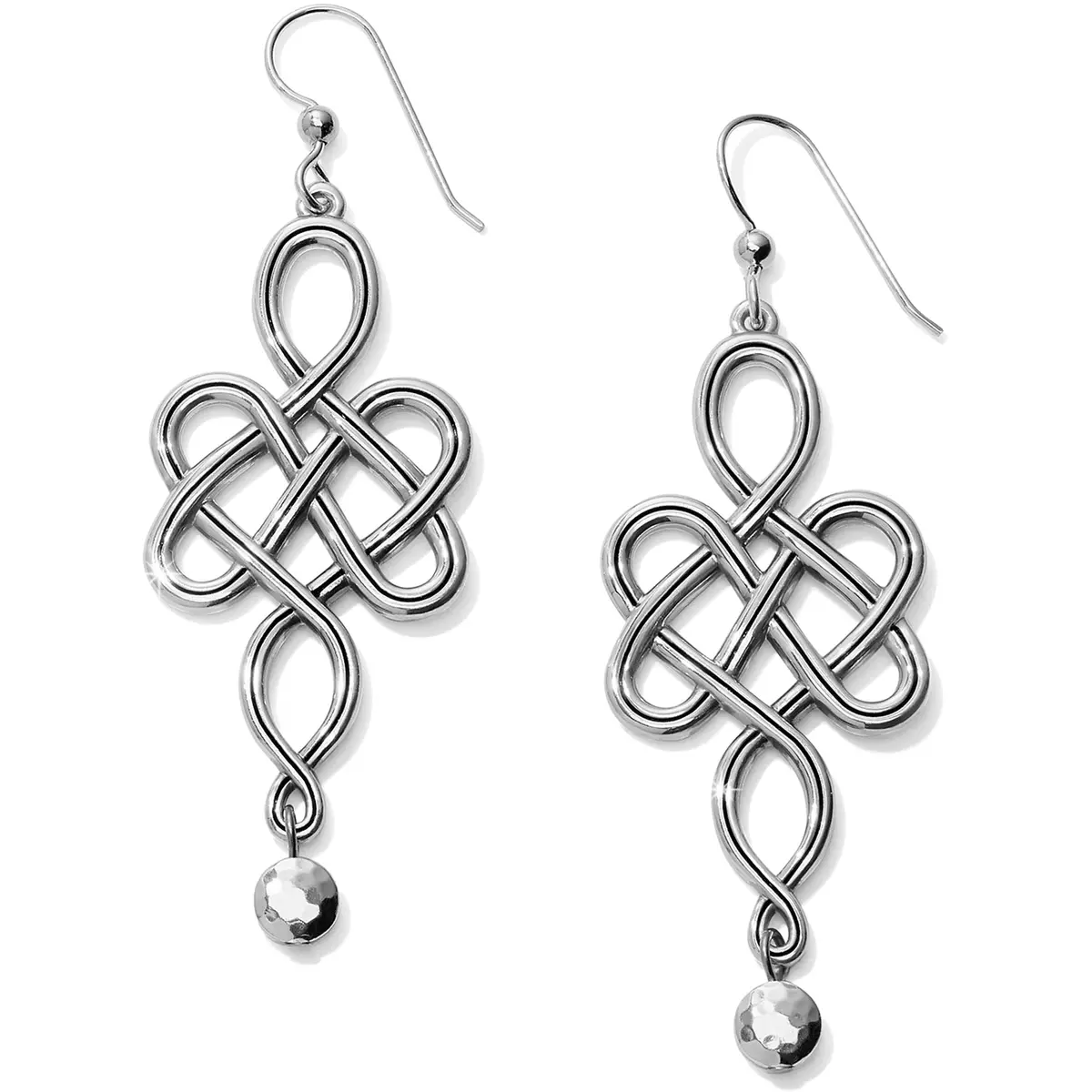 Interlok Endless Knot French Wire Earring 1