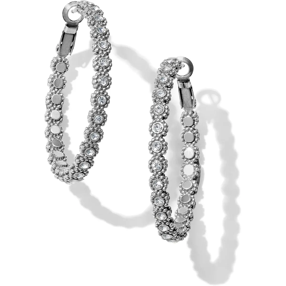 Twinkle Splendor Medium Hoop Earrings 1