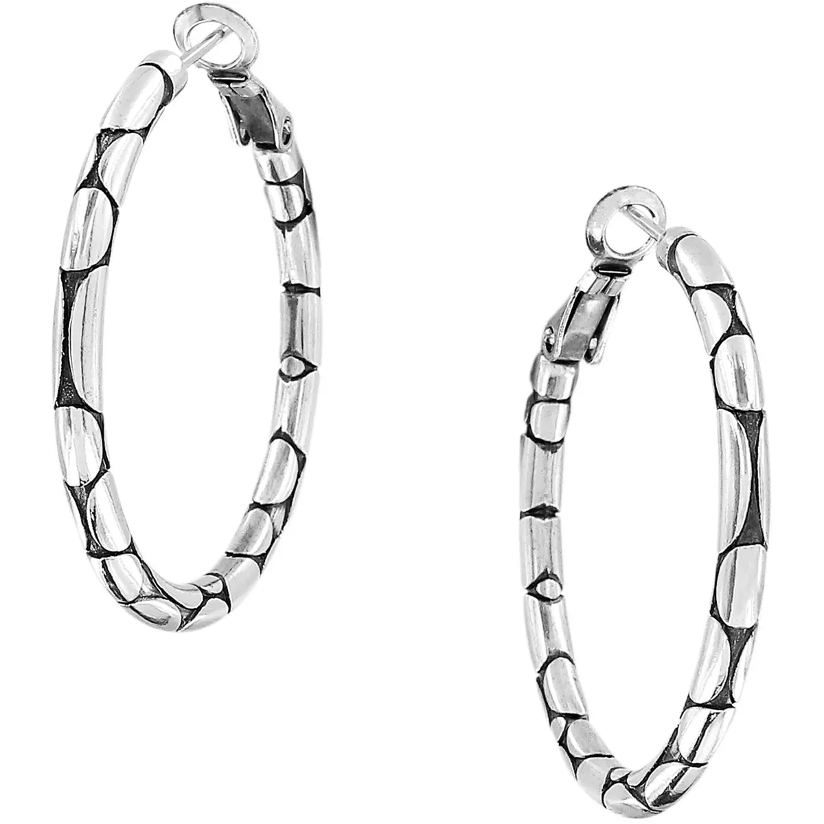 Pebble Small Hoop Earrings 1