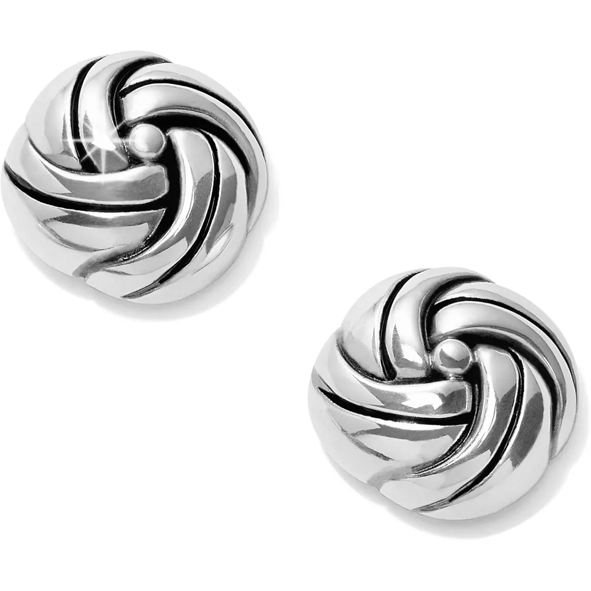 Interlok Knot Post Earrings 1