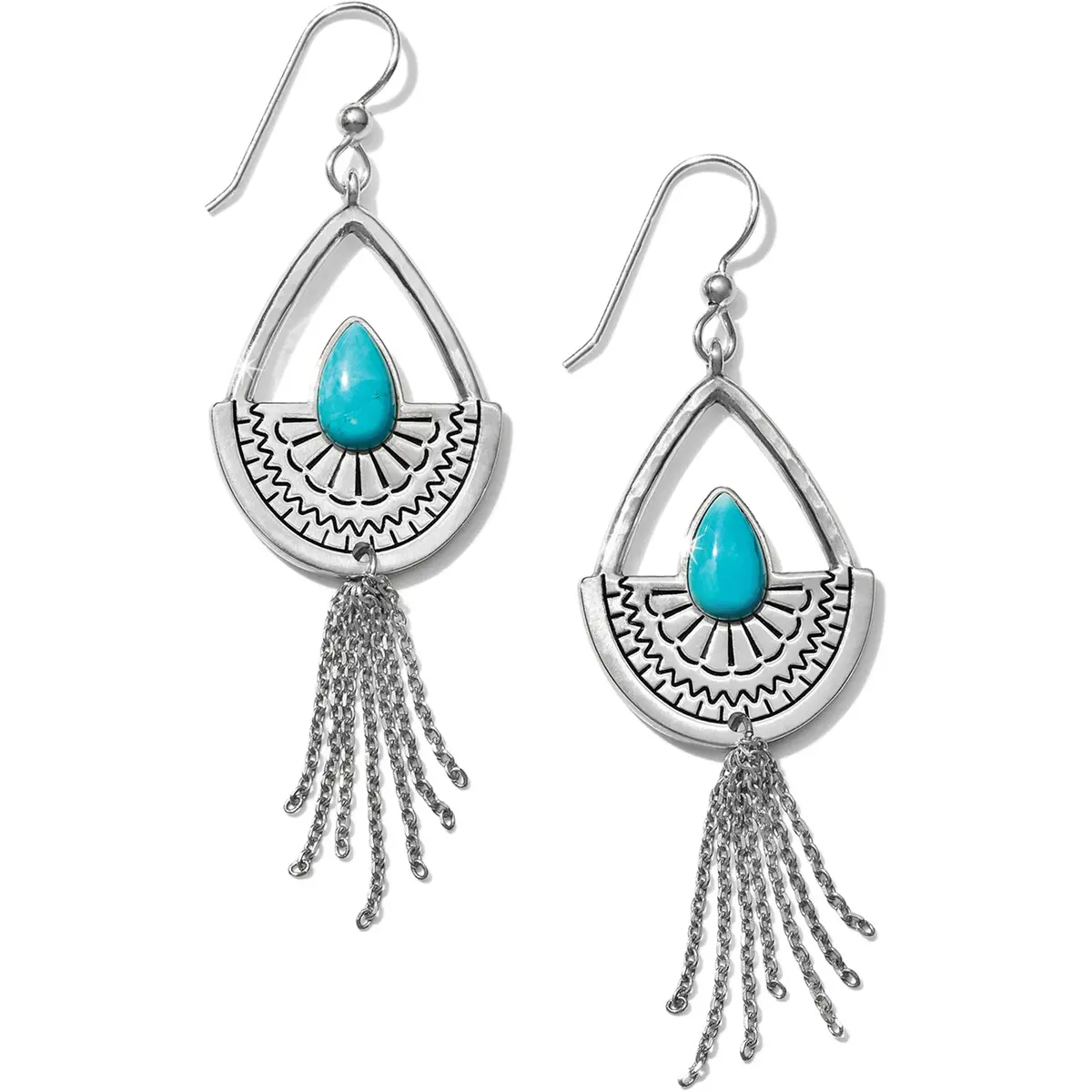 Marrakesh Mesa Tassel French Wire Earrings 1