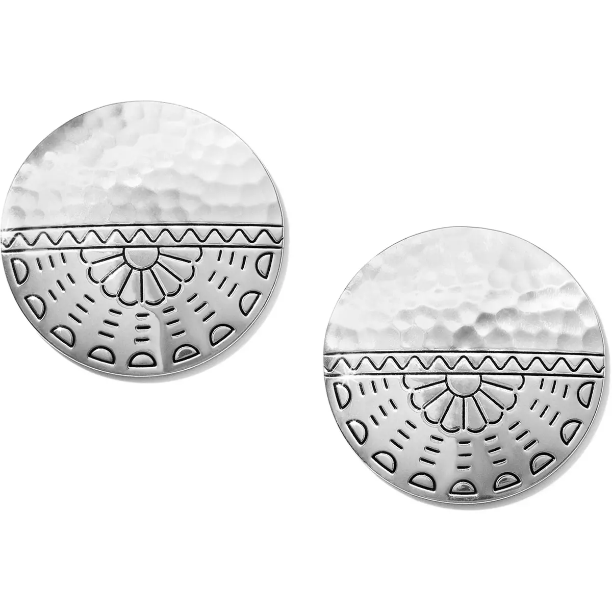Marrakesh Mesa Disc Post Earrings 1