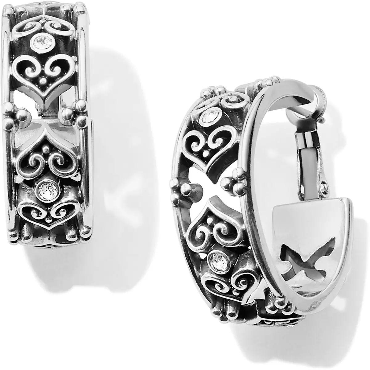 Alcazar Eternity Leverback Hoop Earrings 1
