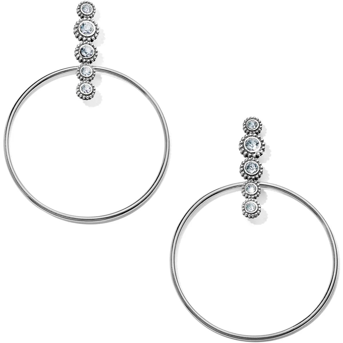 Twinkle Post Hoop Earrings 1