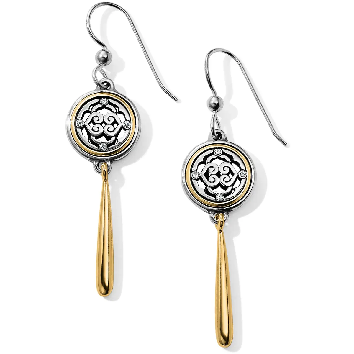 Intrigue Teardrop French Wire Earrings 1