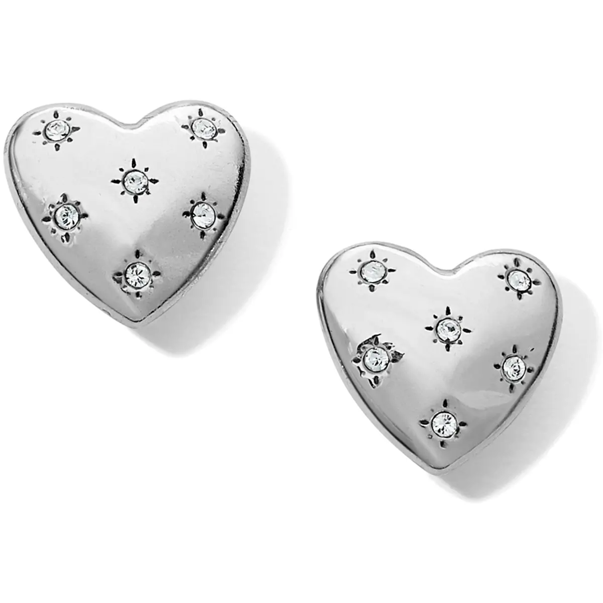 Stellar Heart Post Earrings 1