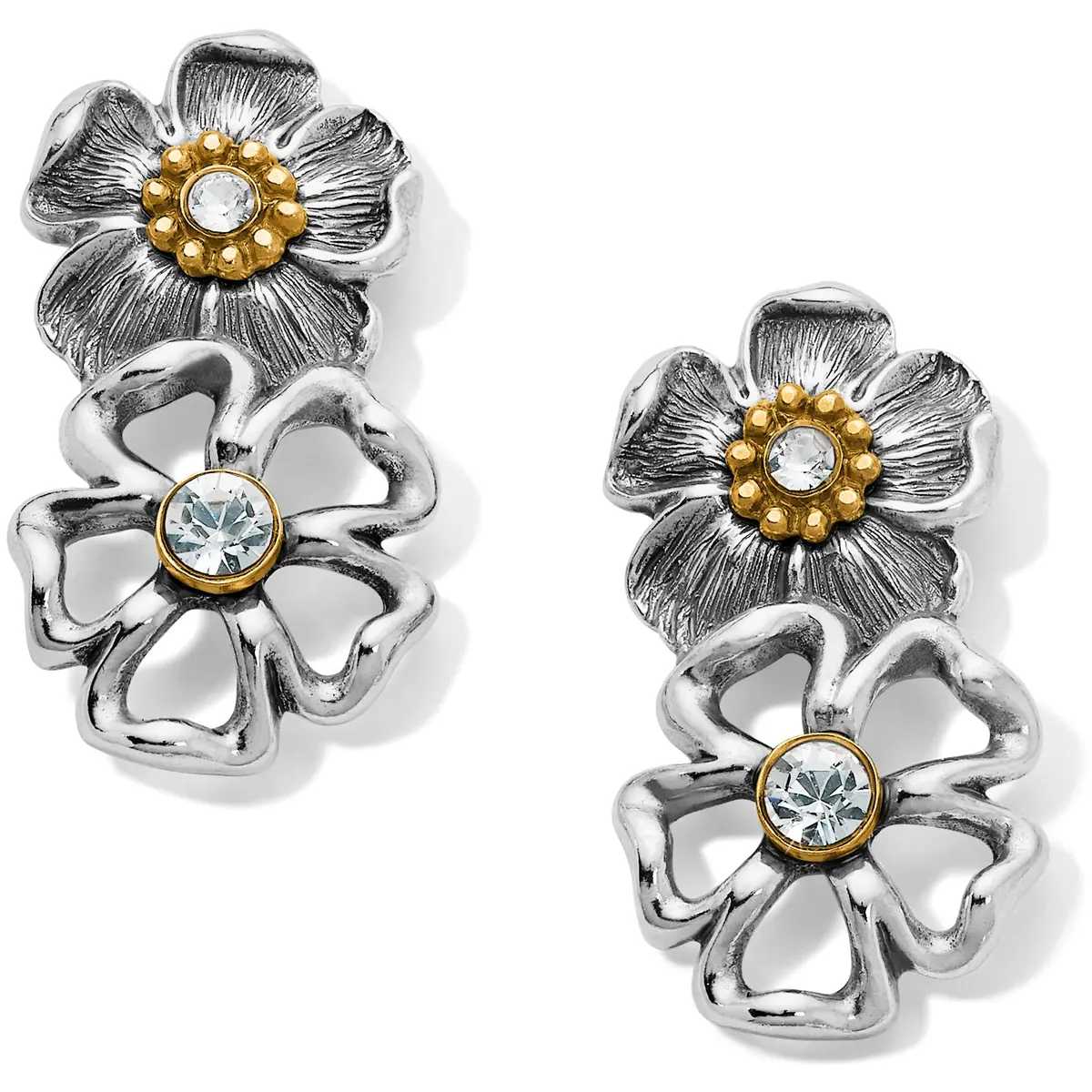 Lux Garden Post Drop Earrings 1