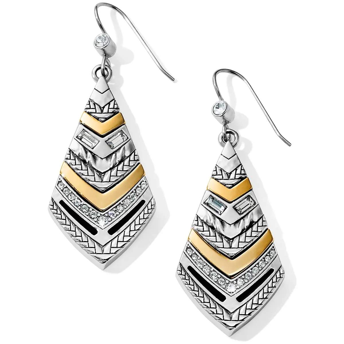 Tapestry Kite French Wire Earrings 1