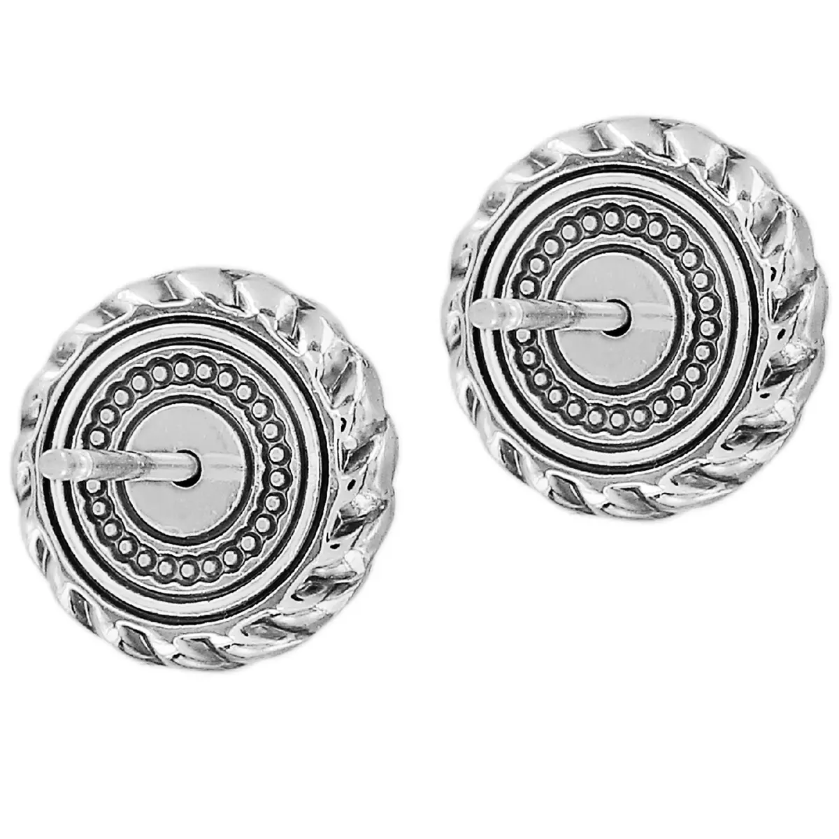 Halo Light Post Earrings 2