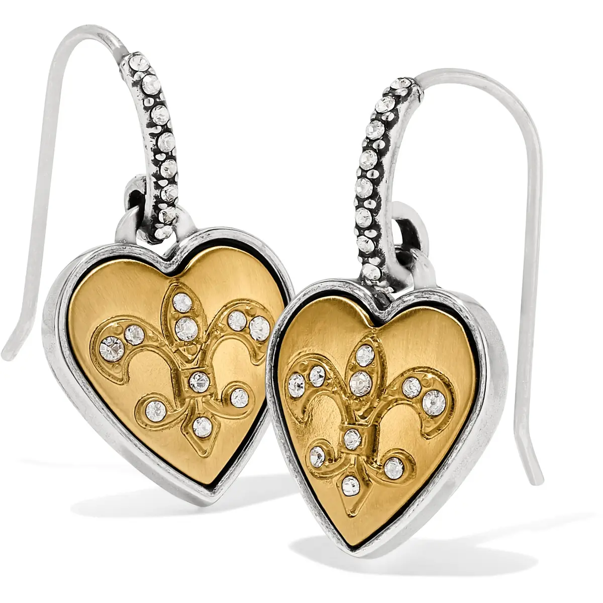 One Heart French Wire Earrings 1
