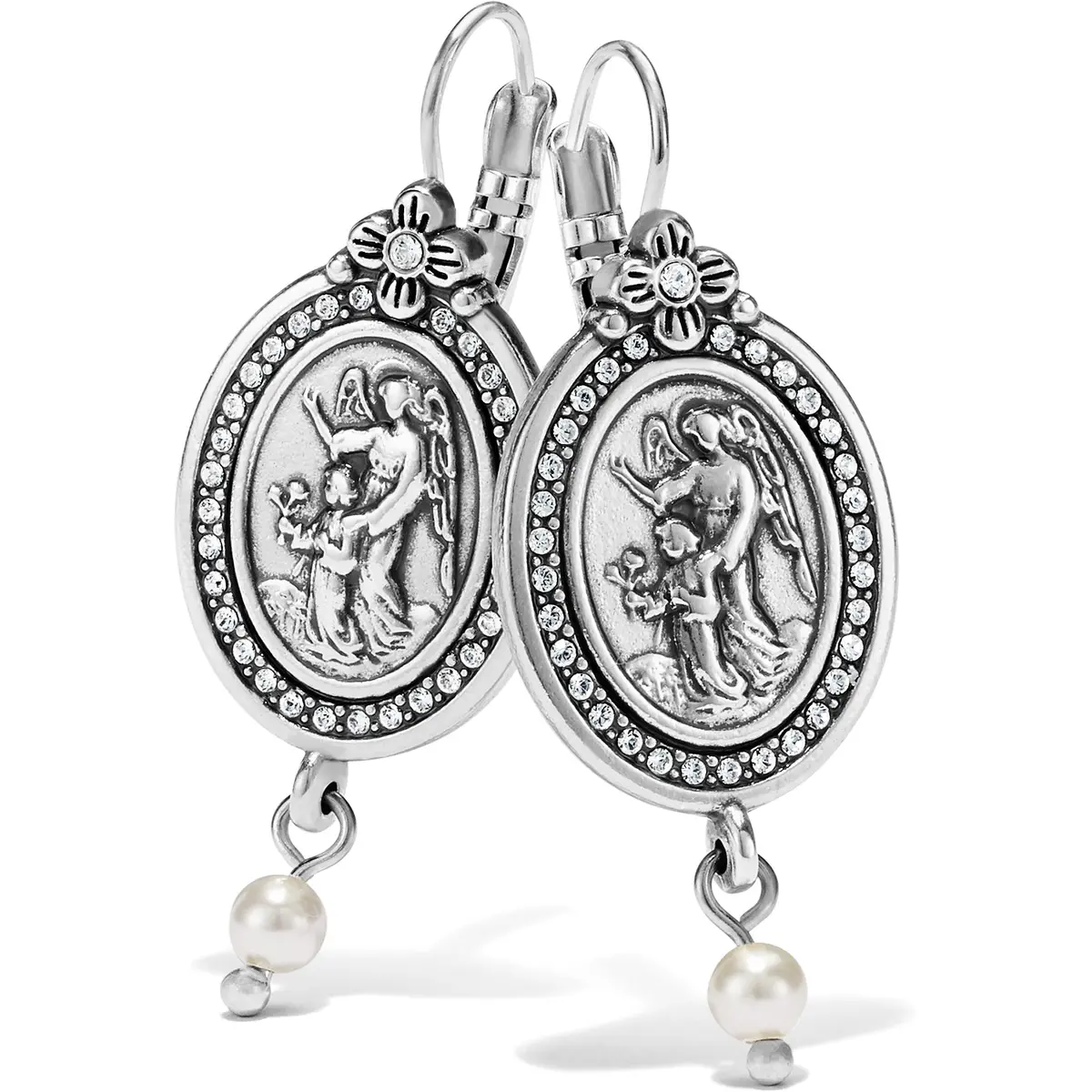 Guardian Angel Leverback Earring 1