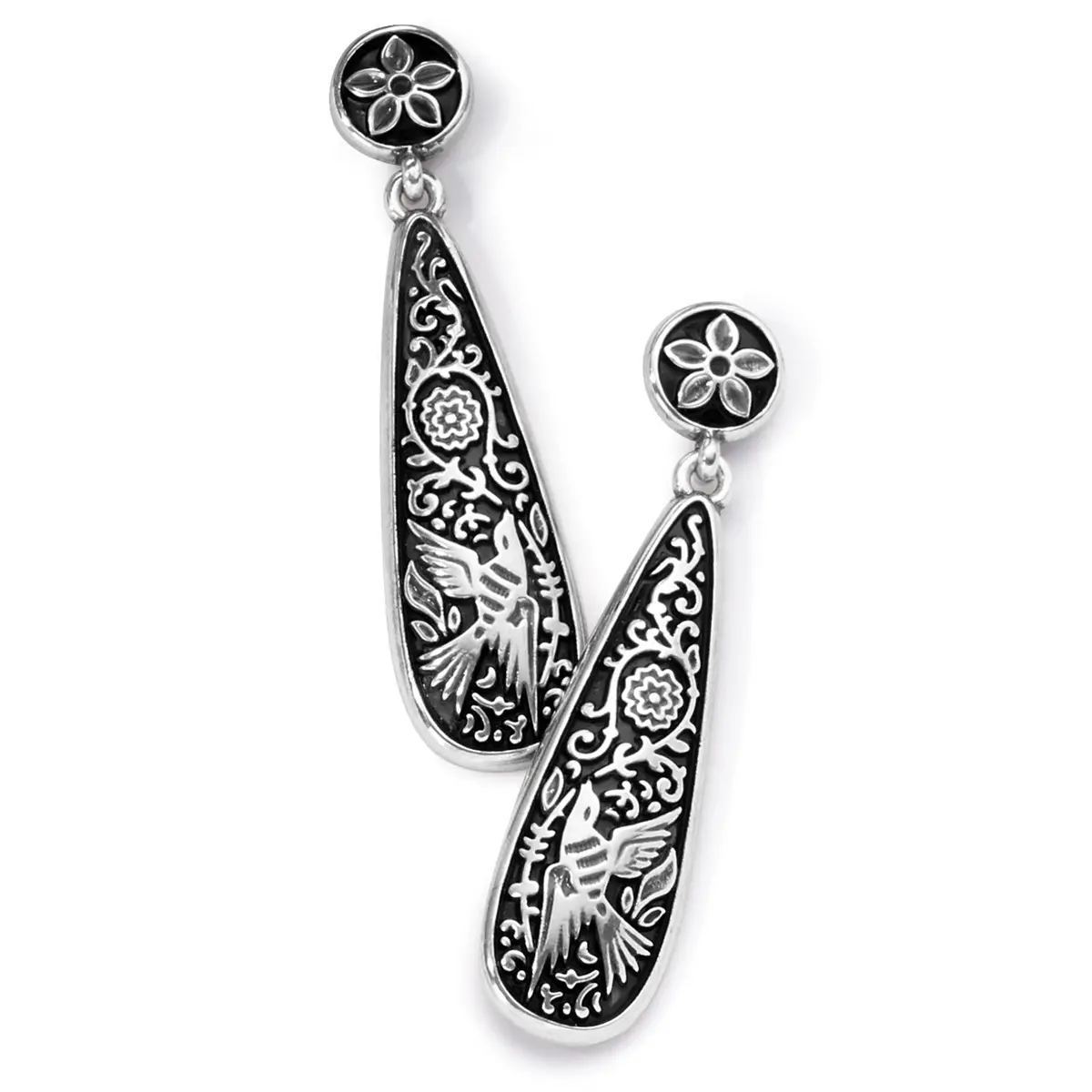 Moonlight Garden Post Drop Earrings 1