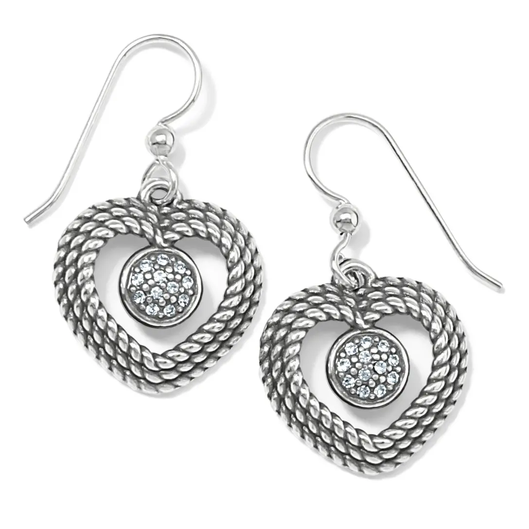 Portuguese Heart French Wire Earrings 1