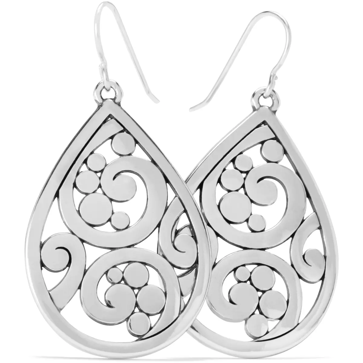 Contempo Teardrop French Wire Earrings 1