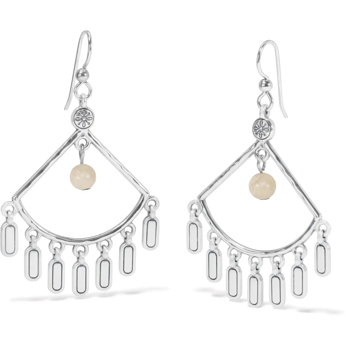 Marrakesh Neutral French Wire Earrings 1