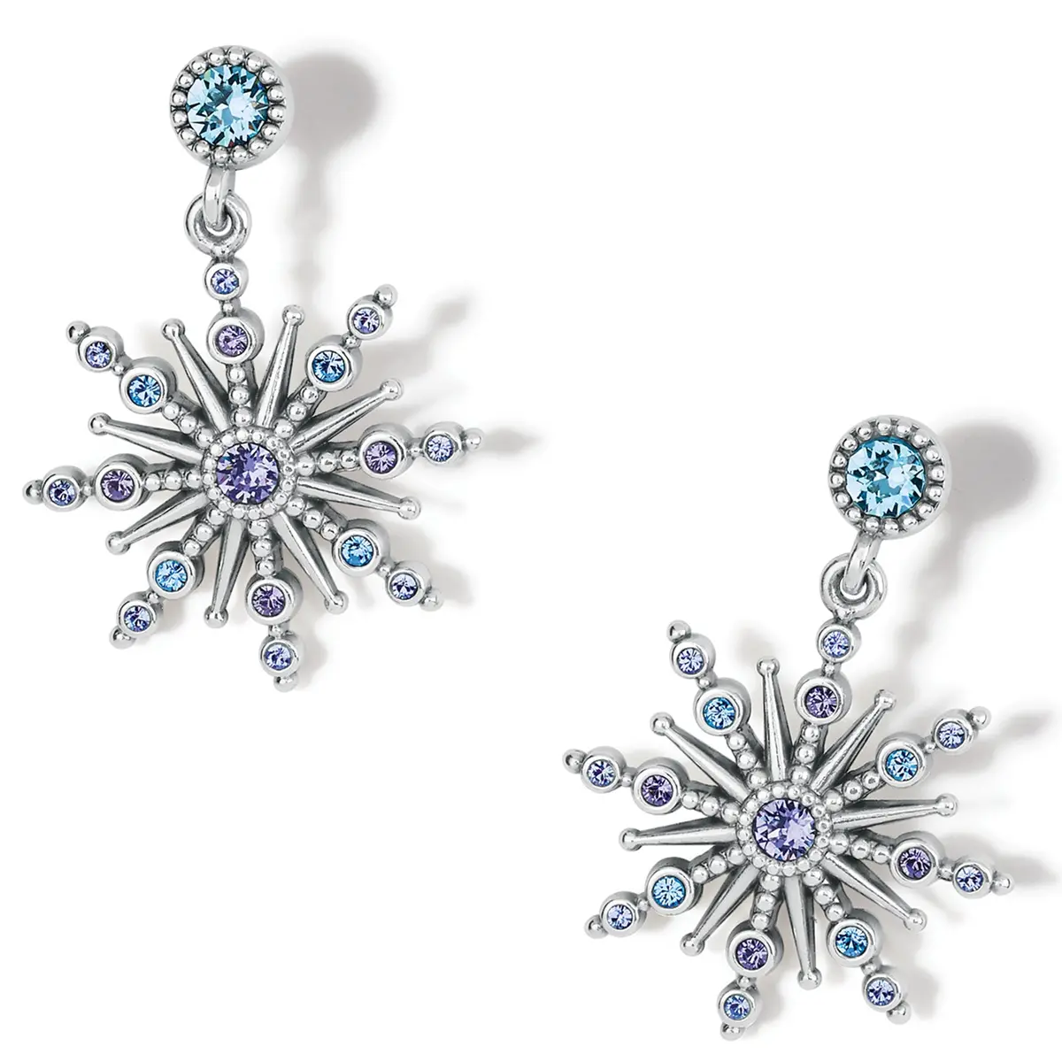 Halo Starlit Post Drop Earring 1